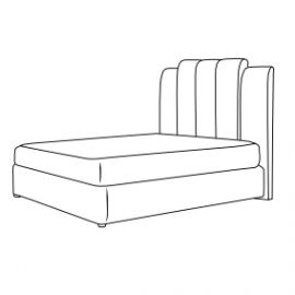 LS30X UPHOLSTERED BED