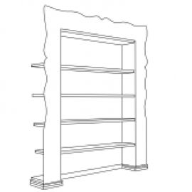 YR021 BOOKCASE ONLY