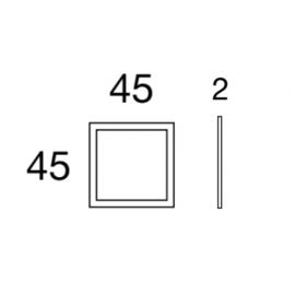 cm 45 x 45