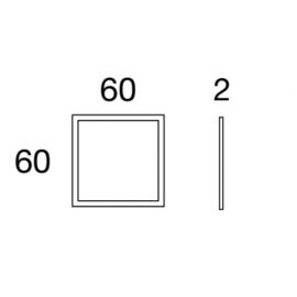 cm 60 x 60