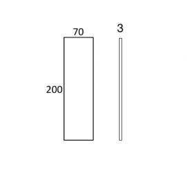 cm 70 x 200