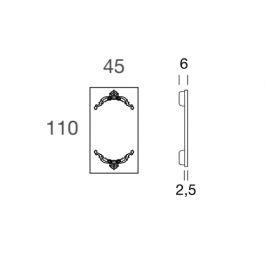 cm 45 x 110