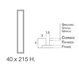 cm 40 x 215