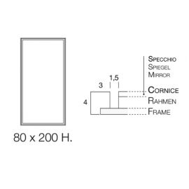 cm 80 x 200