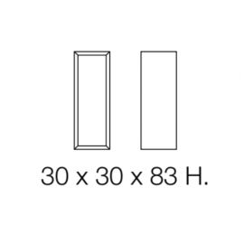 cm 30 x 30 x 83