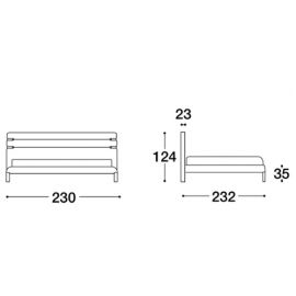 Bed net cm 200 x 200