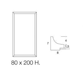 cm 80 x 200