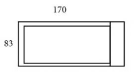 cm 170 x 30 x 83